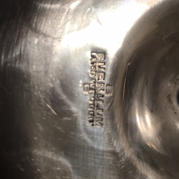 Beautiful vintage embossed silver plated hurricane style glass candle holder - Picture 8 of 13